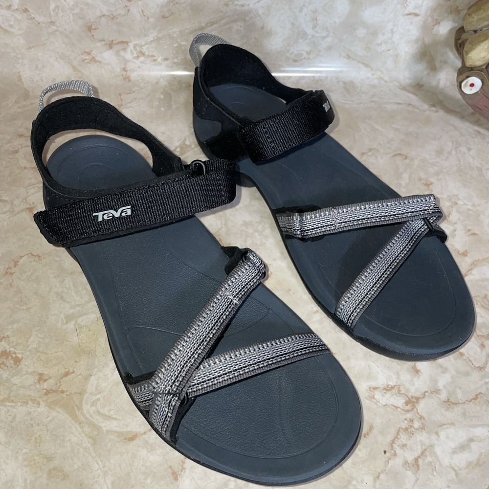 Women's Teva Terra Sport Sandals‎ Black & Gray 7